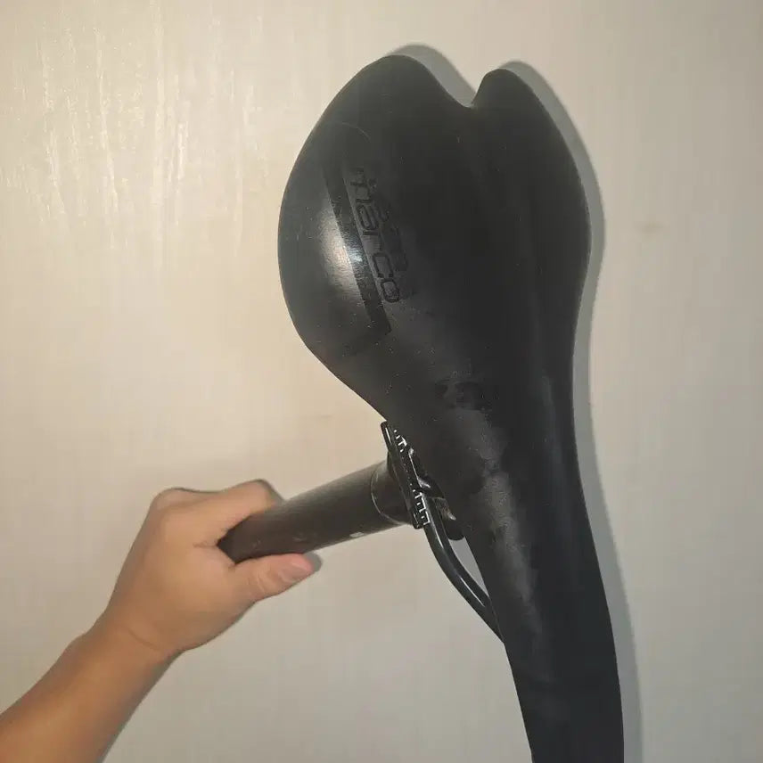 [BUNJANG] San Marco Era Saddle with Ridersway Seatpost Set / 산마르코 era , 라이더스웨이 싯포스트 픽시 안장셋 판매합니다
