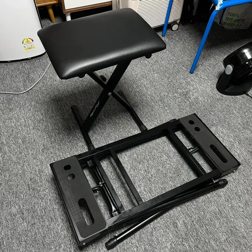 [BUNJANG] Mighty King Piano Stand and Bench Set / 마이티킹 피아노 스탠드, 의자 세트