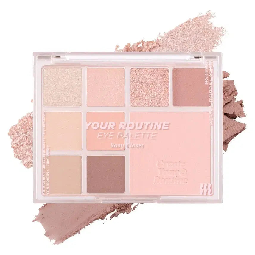 [BUNJANG] Merzy Your Routine Eye Palette 03 Rosy Closet - New, Unsealed / [미개봉 새상품] 머지 유어 루틴 아이 팔레트 03 로지 클로젯