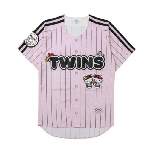 [BUNJANG] LG Twins x Hello Kitty Uniform Pink Black / [95]엘지트윈스 x 헬로 키티 유니폼 핑크 블랙