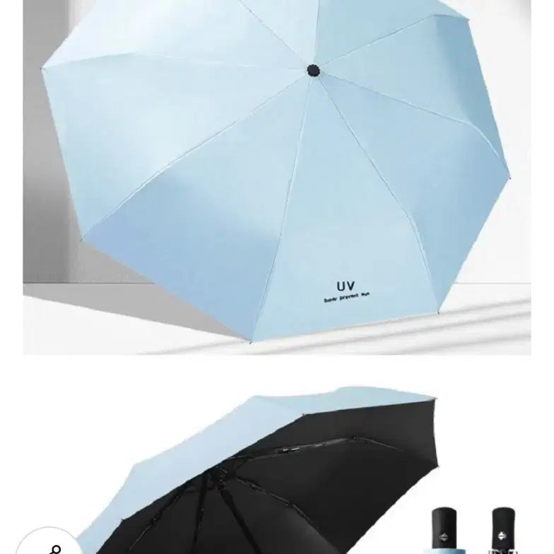 [BUNJANG] Umbrella and Sunshade Hybrid (Black, White, Pink, Sky) / 우산 겸 양산 (블랙, 화이트, 핑크, 스카이)