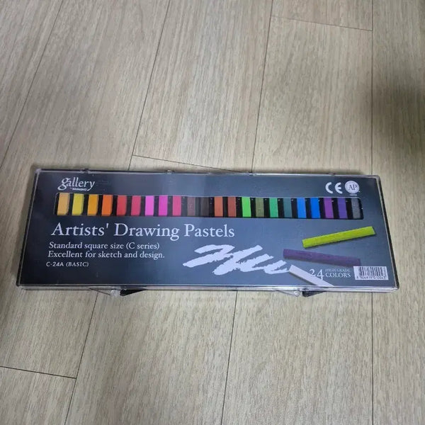 [BUNJANG] Mungyo Artist Square Pastels Set - 24 Colors / 새상품)문교 아티스트 사각 파스텔 24색