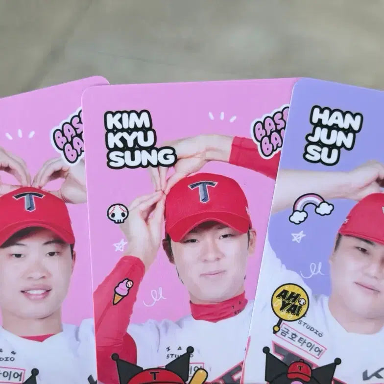 [BUNJANG] Kiara Tigers Kuromi Collaboration Photocard / (나성범구함)기아타이거즈 쿠로미 포토카드 교환/양도