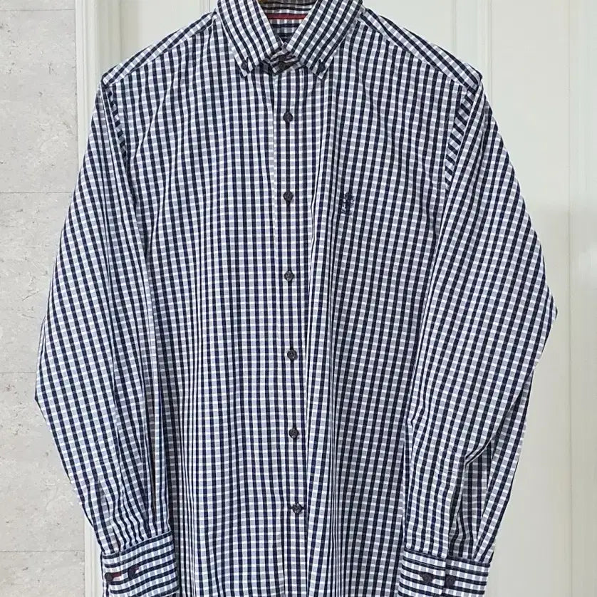 [BUNJANG] Daks Check Shirt Size 100 / 닥스 체크 셔츠 100