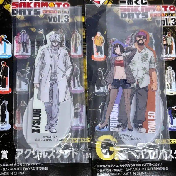 [BUNJANG] Sakamo Days Sakaday Kuji G Prize Acrylic Stand / 사카모토데이즈 사카데이 쿠지 g상 아크릴 스탠드 슬러 하드 보일드