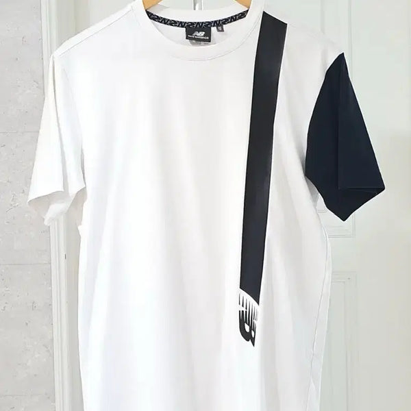 [BUNJANG] New Balance Round Neck T-Shirt / 뉴발란스 라운드 반팔티 95