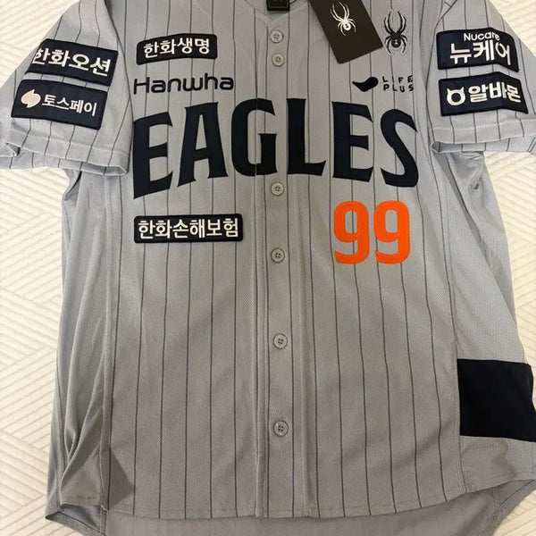 [BUNJANG] Ryu Hyun-jin 2025 XL Authentic Hanwha Eagles Baseball Jersey / (급처) 2025 류현진 XL 어센틱 유니폼