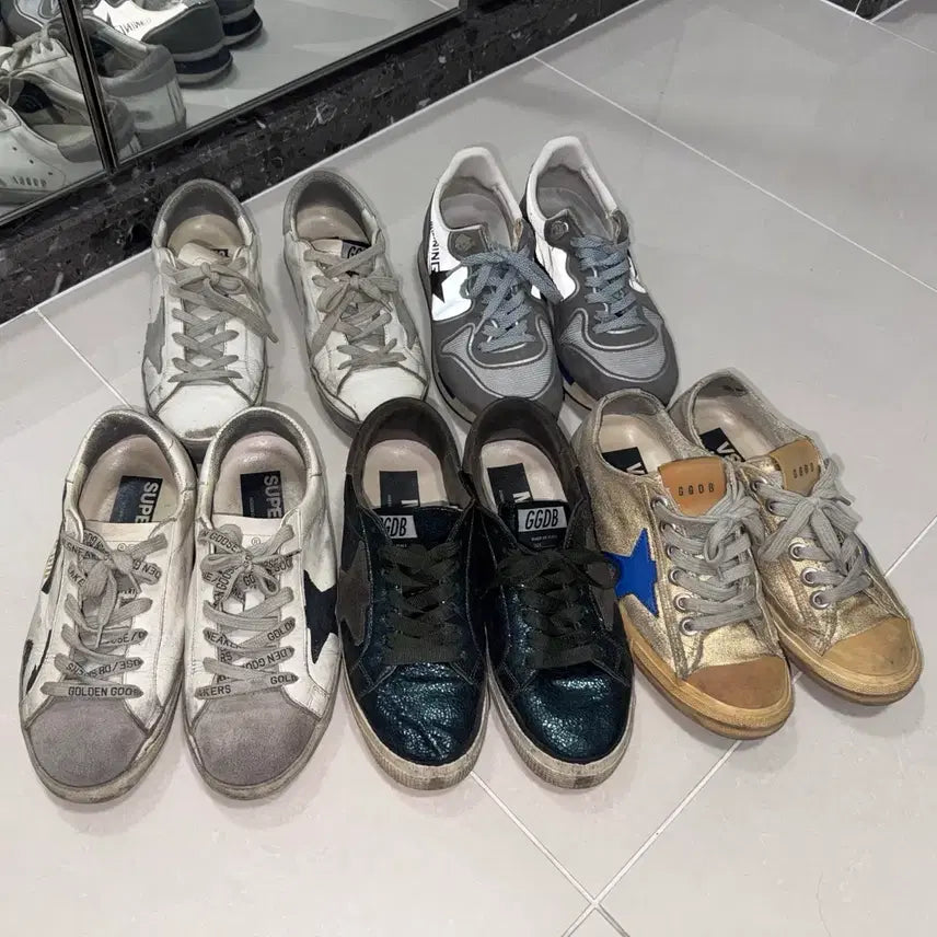 [BUNJANG] Golden Goose Superstar Sneakers Bundle / (정품) 골든구스 슈퍼스타 스니커즈 일괄