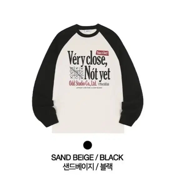 [BUNJANG] Oddstudio Long Sleeve T-Shirt / 반택포) 오드스튜디오  롱슬리브