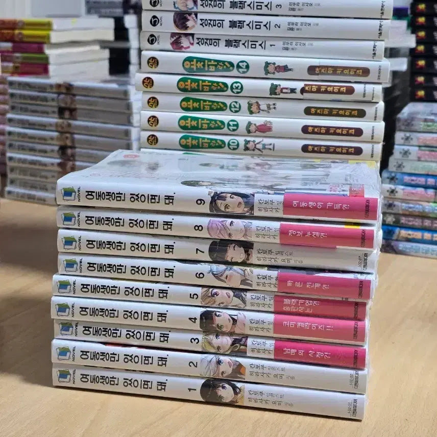 [BUNJANG] If You Only Have a Younger Sister. Light Novel Volumes 1-9 / 여동생만 있으면 돼. 라노벨 1~9권 미개봉 새상품