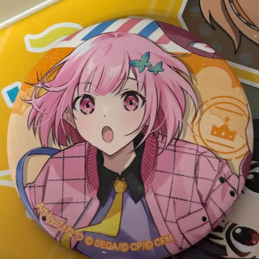 [BUNJANG] Project Sekai Otoori Emu Can Badge / 프로세카 오오토리 에무 캔뱃지
