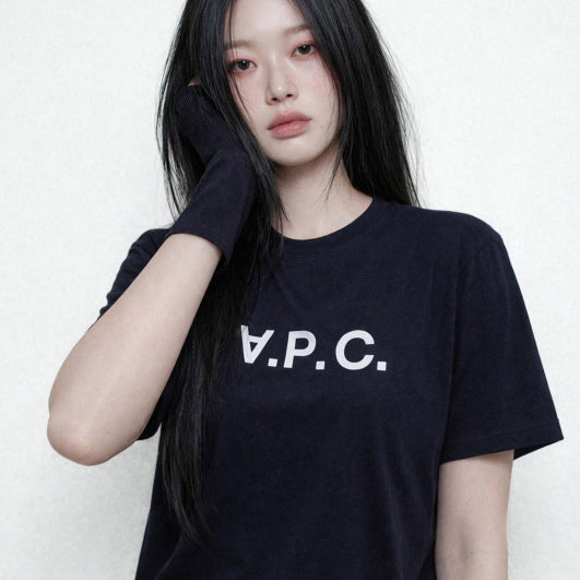[BUNJANG] APC A.P.C. Big Logo T-Shirt Unisex 2 Colors / 정품/새상품)APC 아페쎄 빅로고 반팔티 남녀공용 2컬러