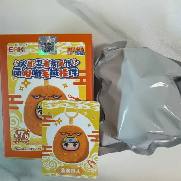 [BUNJANG] Eaki Naruto Round Plush Keyring / eaki 나루토 동글이 인형 키링 미개봉