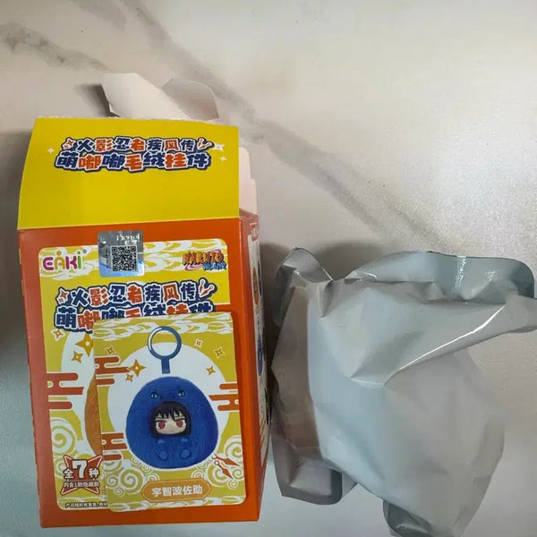 [BUNJANG] Eaki Sasuke Round Plush Keychain (Sealed) / eaki 사스케 동글이 인형 키링 미개봉