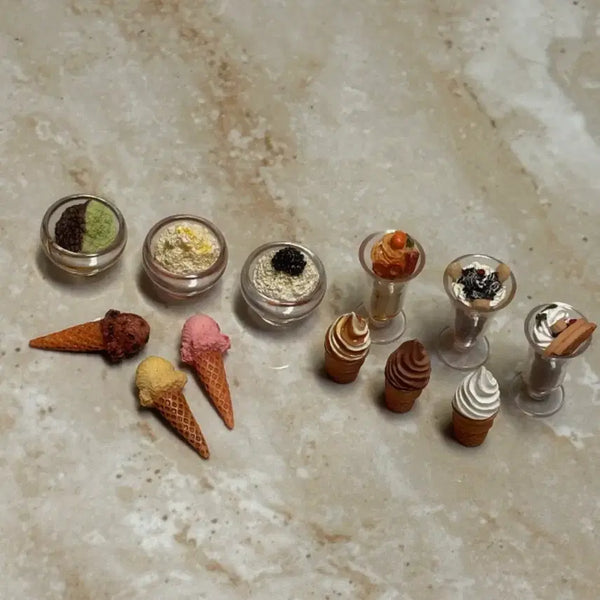 [BUNJANG] Vintage Dessert Miniatures Set (Bundle) / 고전 디저트 미니어처 (일괄가격) 오늘만!