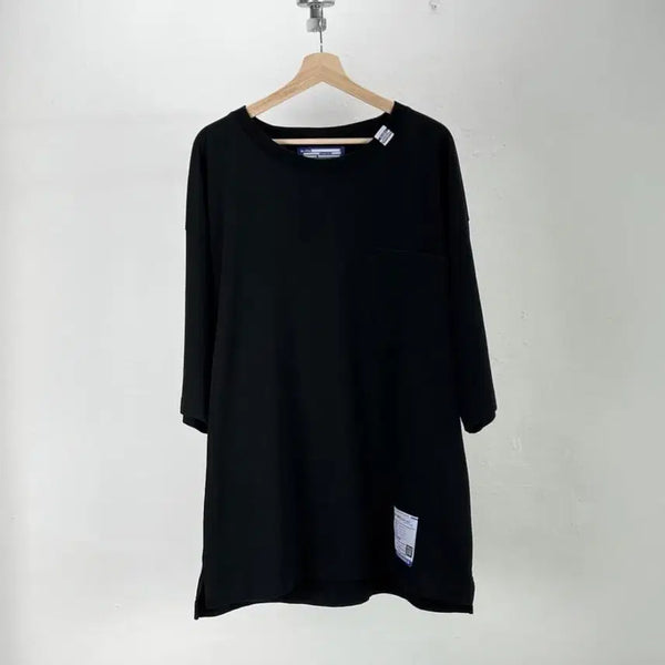 [BUNJANG] Mihara Yasuhiro Instre Black Heavyweight Pocket T-Shirt / 미하라 야스히로 인스트루 블랙 헤비웨이트 포켓티