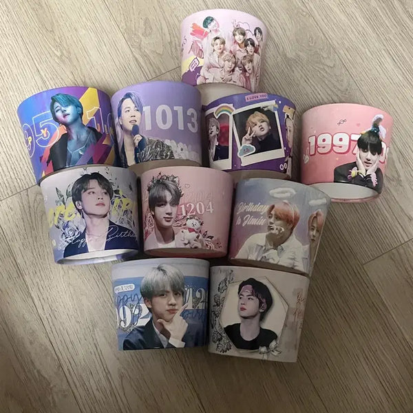 [BUNJANG] BTS Birthday Cafe Cup Holder / 방탄 생일카페 컵홀더