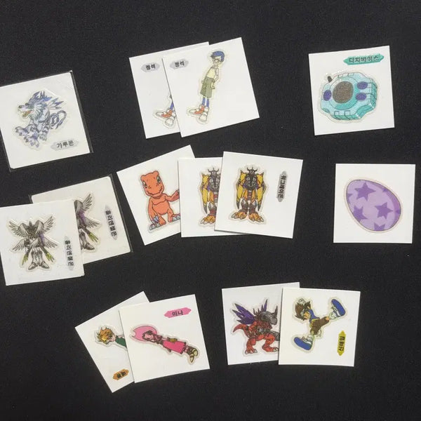 [BUNJANG] Shani Digimon Bread Sticker (Old Version) / #샤니 구버전 디지몬빵씰 띠부씰/띠부띠부씰 판매