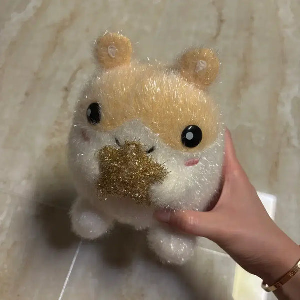 [BUNJANG] Classic Glitter Hamster Plush Toy / 고전 반짝이 포테햄 인형 오늘만!