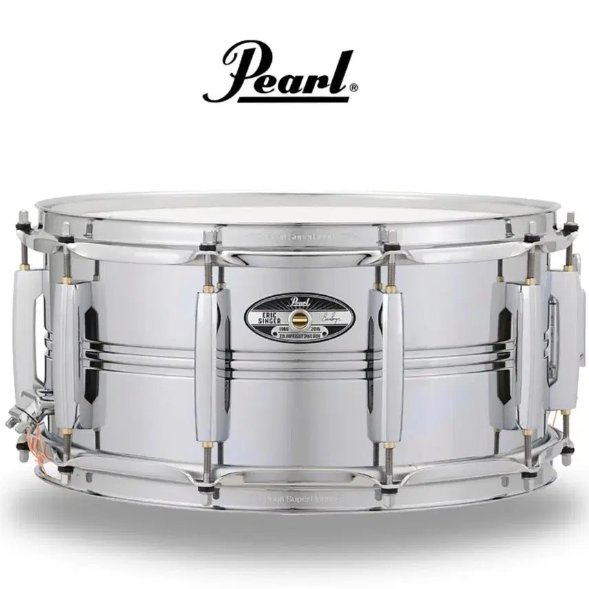 [BUNJANG] Pearl Eric Singer Signature 30th Anniversary Limited Edition Brass Snare Drum / 펄 에릭싱어 30주년 한정판 스네어