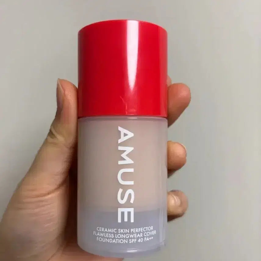[BUNJANG] Amuse Ceramic Skin Perfector Foundation Kitty Edition 02 Healthy / 어뮤즈 세라믹 스킨 퍼펙터 파운데이션 키티 에디션 02 헬시