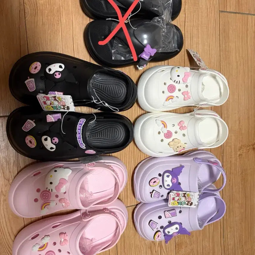 [BUNJANG] Sanrio Characters Sandals / (7월 특가)산리오 캐릭터 샌들 크록스