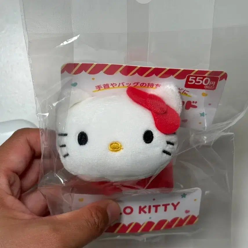 [BUNJANG] Hello Kitty Wrist Strap Plush Doll / 헬로 키티 손목 스트랩 인형