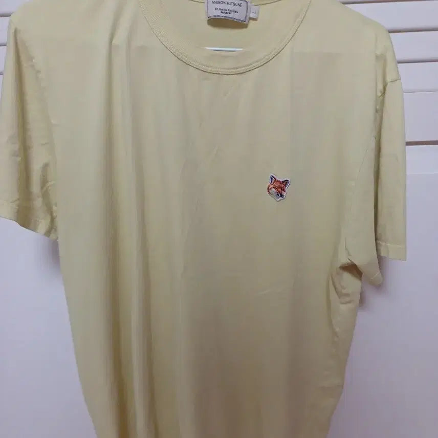 [BUNJANG] Maison Kitsuné Signature Logo T-Shirt L / 메종키츠네 반팔l
