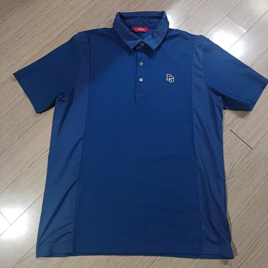 [BUNJANG] PG Golf Wear Men's Navy Polo Shirt Size 105 / 팬텀105