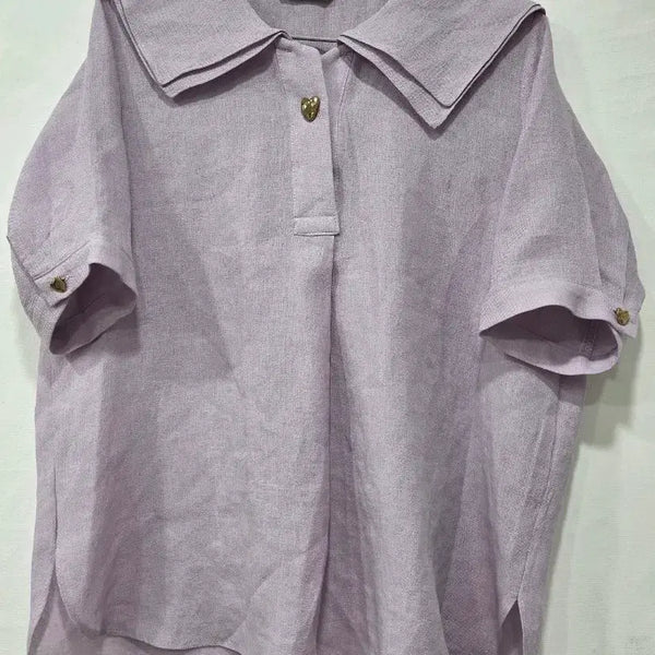 [BUNJANG] Women's Rayon Blend Blouse / 여성 블라우스  새상품  레이온 (50%) 귀여운 스타일입니다 득템하세요