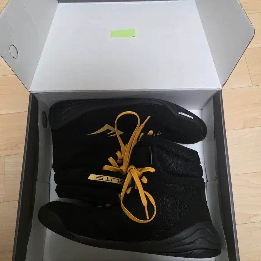 [BUNJANG] Everlast Elite 2 Boxing Shoes / 에버라스트 엘리트2 복싱화 (복싱화 끈으로 교체, 사용감 없음)
