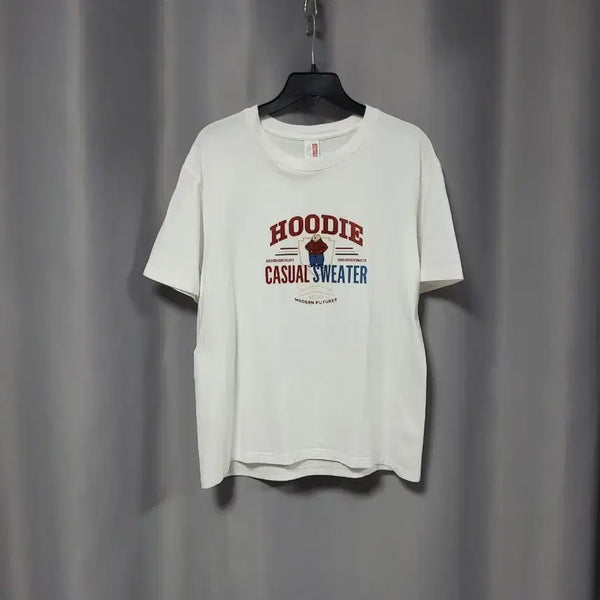 [BUNJANG] Printed Cotton T-Shirt / 프린팅 면티
