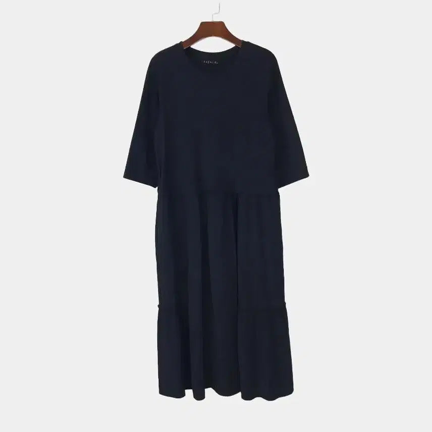 [BUNJANG] Brielle T-shirt Layered Dress / 브리엘 티셔츠레이어드 원피스55