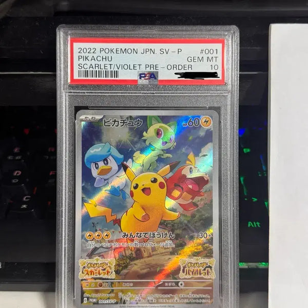 [BUNJANG] 2022 Pokemon Pikachu Scarlet & Violet PSA 10 Card / 2022 포켓몬 카드 피카츄 스칼렛 바이올렛 psa 10