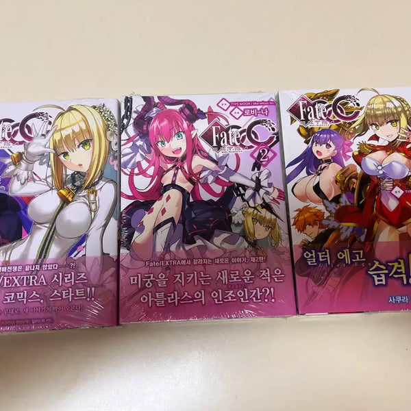 [BUNJANG] Fate/Extra CCC Complete Set (Unsealed) / 페이트 엑스트라 CCC 전권 미개봉