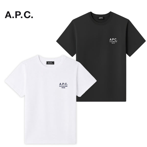 [BUNJANG] A.P.C. Raymond Short Sleeve T-Shirt Unisex / 정품/새상품) A.P.C. 아페쎄 레이몬드 반팔 티셔츠 남녀공용 2COLOR