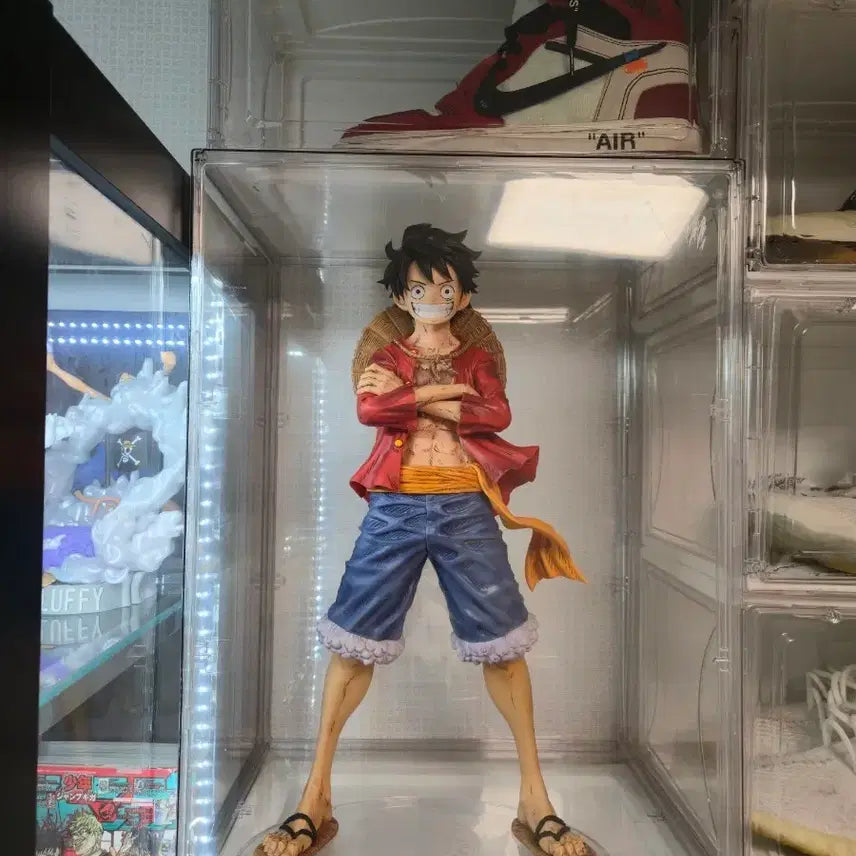 [BUNJANG] One Piece Base Shop Full Color Luffy Figure (Opened) / 원피스베이스샵 풀컬러 루피 피규어 개봉품 팝니다