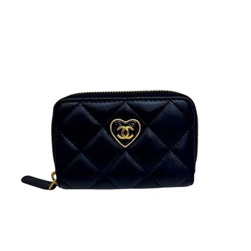 [BUNJANG] Chanel Heart Logo Zipper Charm AP3294 / 샤넬 하트로고 지퍼돌이 AP3294