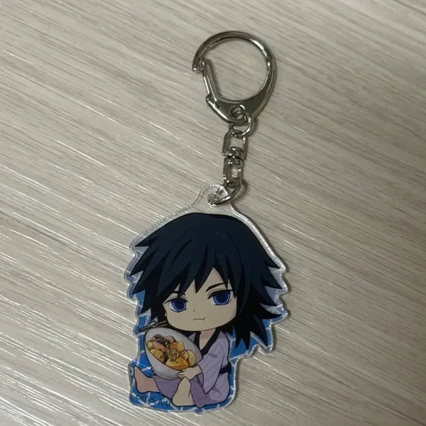 [BUNJANG] Demon Slayer Giyu Acrylic Keyring / 귀멸의 칼날 기유 아크릴 키링 규귯토