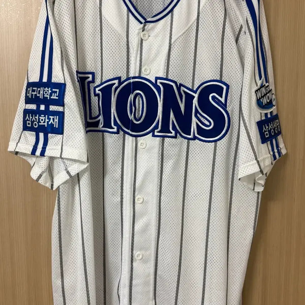 [BUNJANG] Samsung Lions 2024 Season Won Tae-in Professional Home Baseball Jersey / 2024시즌 삼성 올드홈 프로페셔널 유니폼 원태인