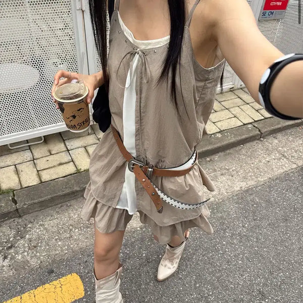 [BUNJANG] Rave Mini Dress / 레이브 미니드레스