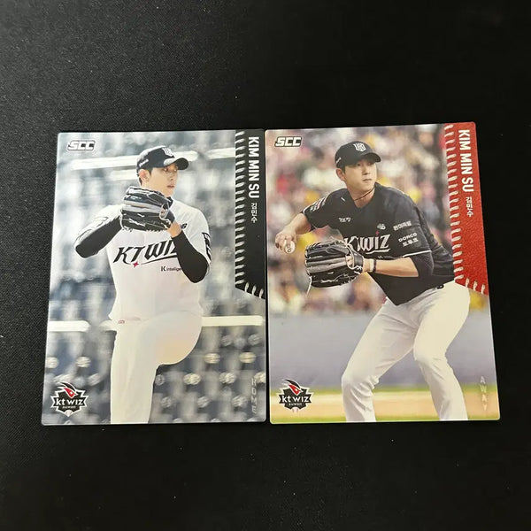 [BUNJANG] KT Wiz 2026 Kim Min-soo Home & Away Baseball Card / [kt 위즈] 2026년도 scc 김민수 홈&어웨이 베이스