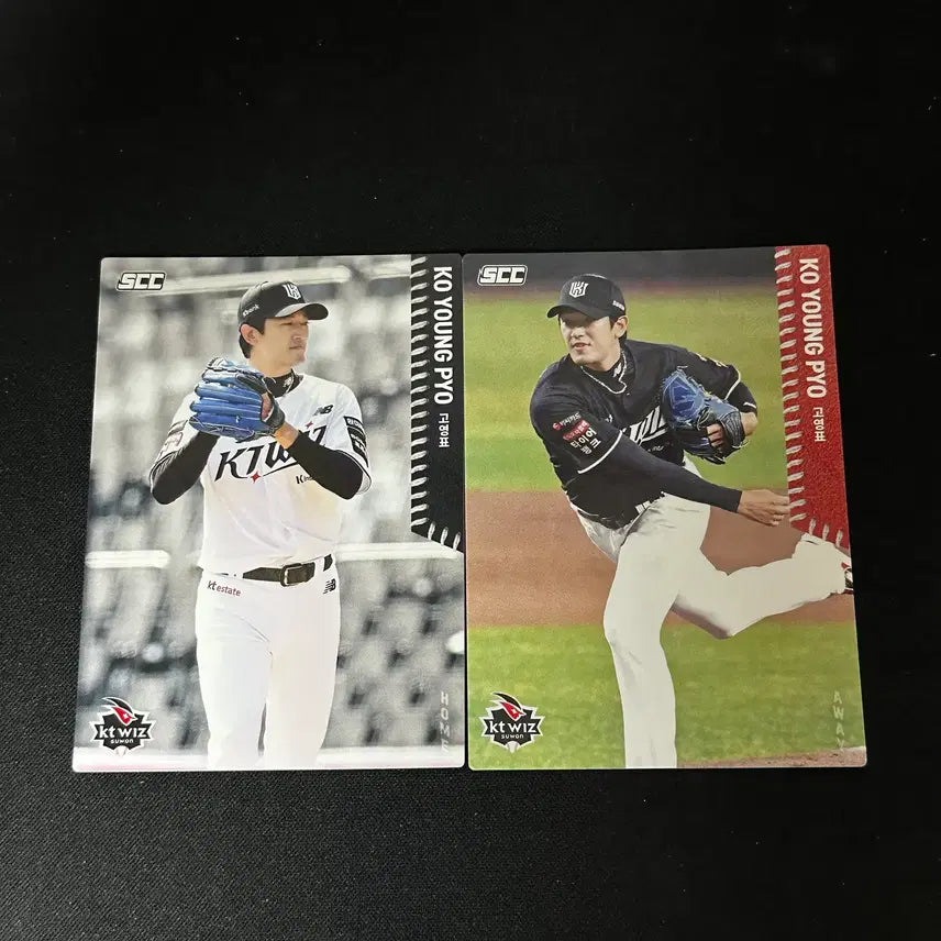 [BUNJANG] KT Wiz Ko Young-pyo 2026 Home & Away Baseball Card / [kt 위즈] 2026년도 scc 고영표 홈&어웨이 베이스