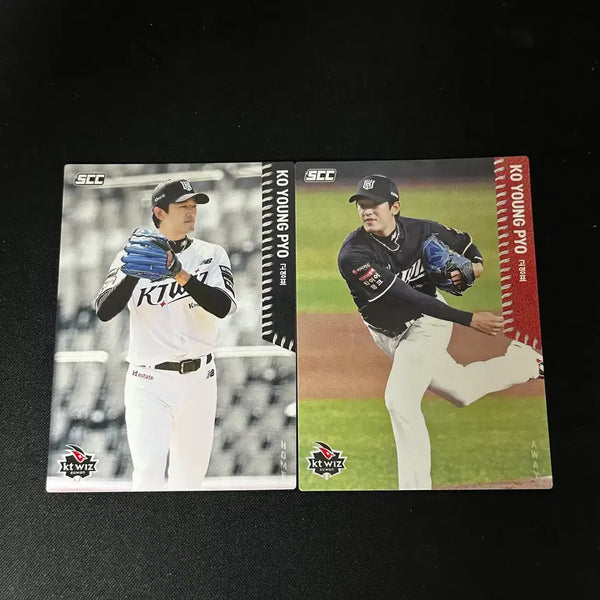 [BUNJANG] KT Wiz Ko Young-pyo 2026 Home & Away Baseball Card / [kt 위즈] 2026년도 scc 고영표 홈&어웨이 베이스