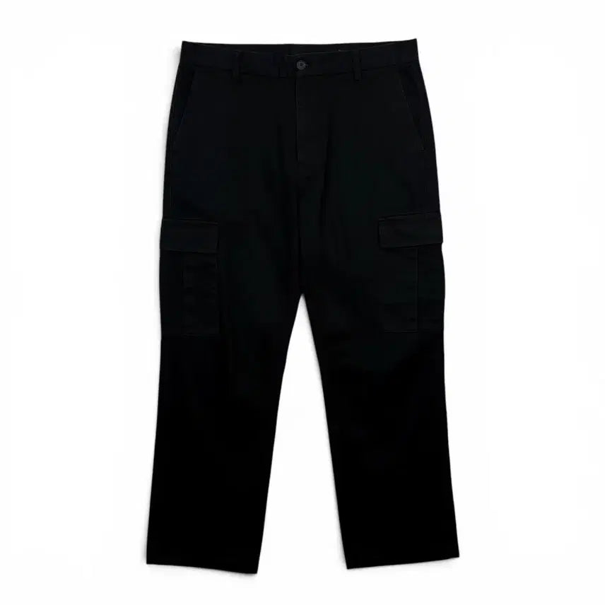 [BUNJANG] Musinsa Standard Wide Cargo Pants Black / (36) 무신사스탠다드 와이드 카고 팬츠 블랙