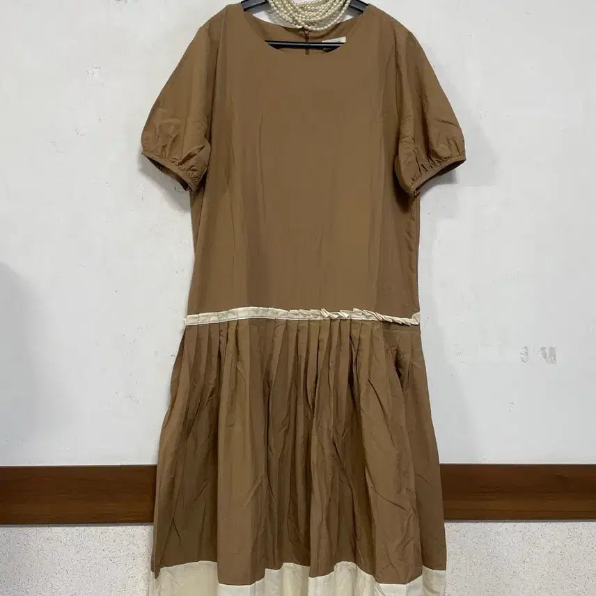 [BUNJANG] Seersucker Maxi Dress / 특가새)N6787 바스락 롱 원피스.맥시