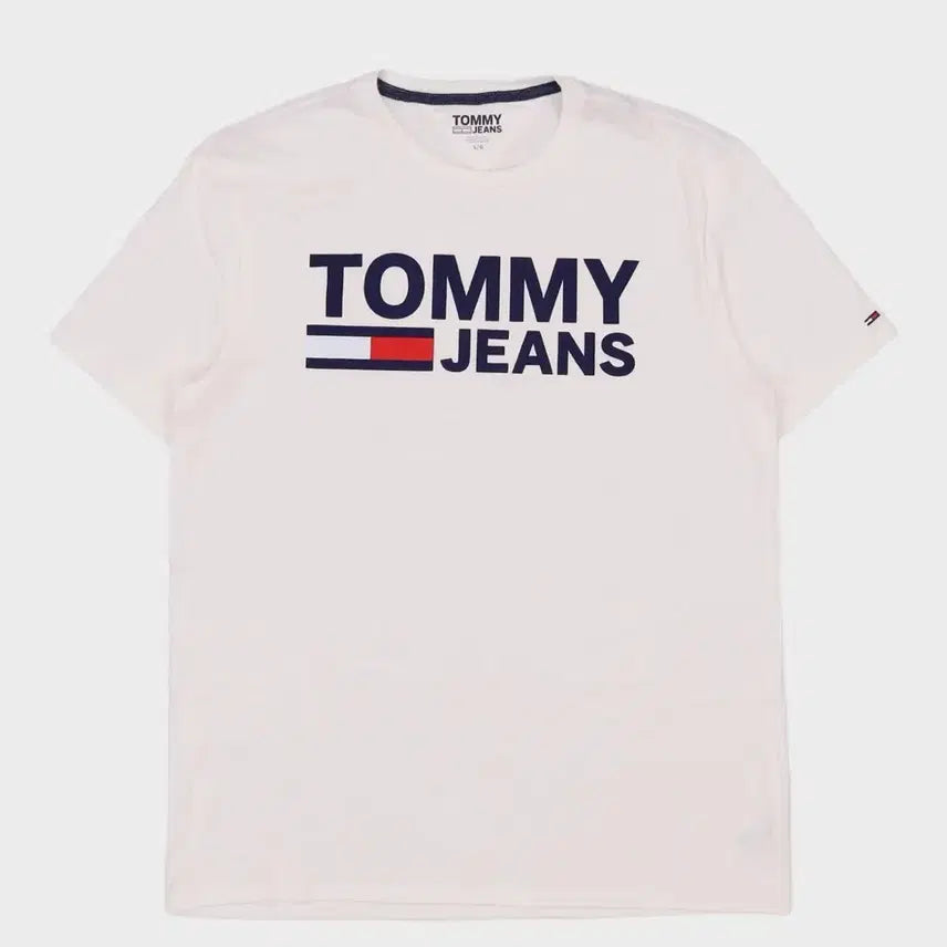 [BUNJANG] Tommy Jeans Regular Fit Short Sleeve T-Shirt / 타미진스 반팔 티셔츠 L