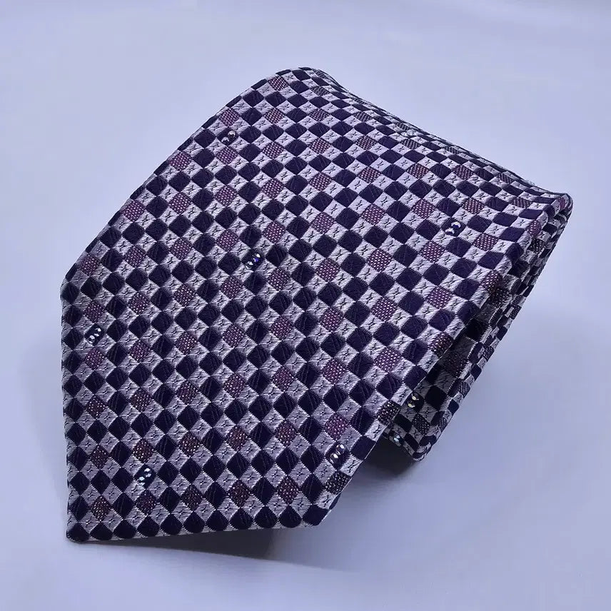 [BUNJANG] Metropolis Silk Necktie / 메트로시티 넥타이