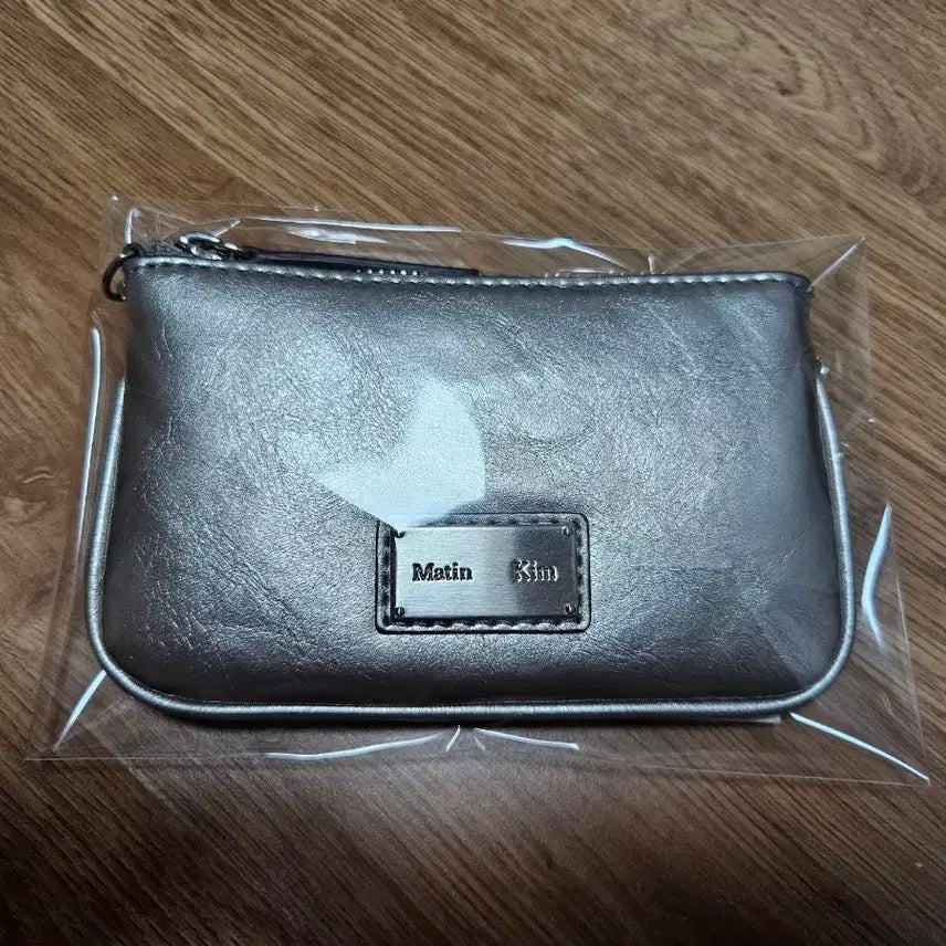 [BUNJANG] Matin Kim Chain Coin Wallet Card Holder Silver / 마뗑킴 체인 코인월렛 카드지갑 실버