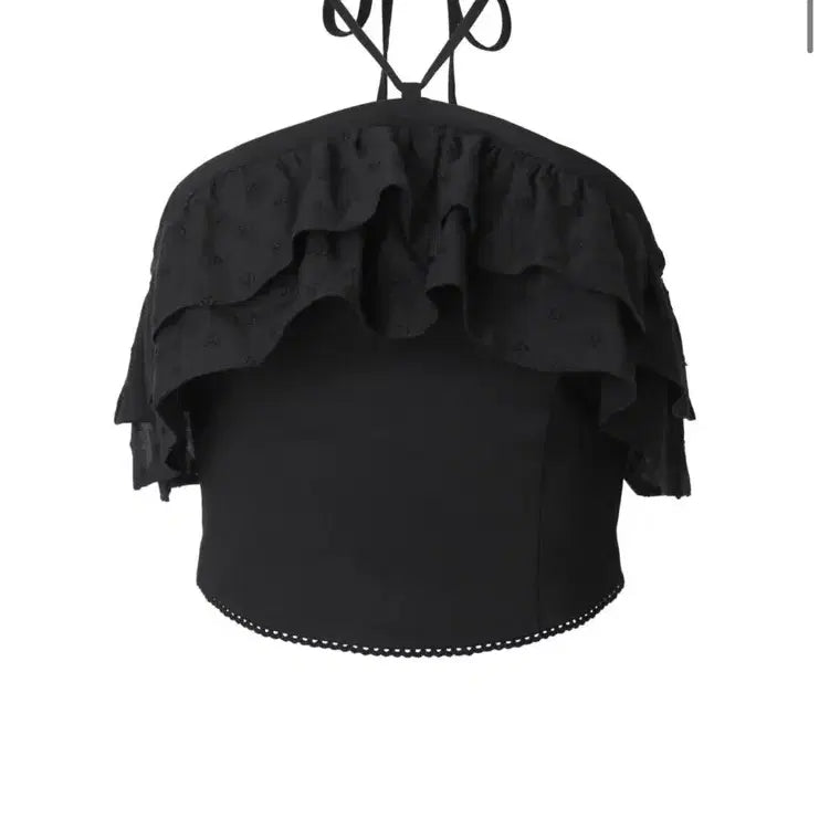 [BUNJANG] Threetimes Ella Top Black / 쓰리타임즈 ( threetimes ) Ella top black